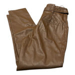 Lucy Paris  faux leather paperbag waist pants Photo 0