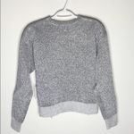 Good American  All that Glitters silver sweatshirt size M Photo 6