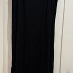 Eileen Fisher ‎ Black Sleeveless Midi Dress Size L Photo 0