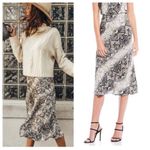 Sanctuary  Snakeskin Everyday Midi Skirt Sz M Photo 1