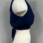 Wilfred Navy Crop Top Photo 5