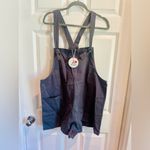 Chic DARK GRAY Women's Overalls with Tie Bib Front and Pockets Size XL Photo 3