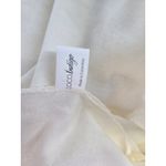 Coco Indigo The Ursula Maxi Dress Button Front Cream Large Linen Blend Photo 5