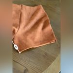 Boutique Camel Skort Skirt Size Small NWOT Orange Photo 9
