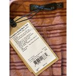 prAna Orange Striped Jersey Knit Foundation Scoop Neck Pocket Tank Top Size XS Photo 9