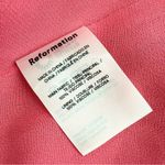 Reformation  Sable Smocked Dress Snapdragon Pink Sz XS Photo 5