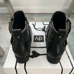 DV by Dolce Vit Dolce Vita Black Larabey Belted Leather Ankle Boots Photo 6