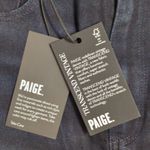 Paige NWT  Blue Moon Super High Rise Straight Ankle Cindy Denim Jeans Size 28 Photo 12