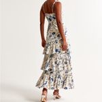 Abercrombie & Fitch Abercrombie Drama Ruffle Tiered Maxi Dress Size Large Petite Photo 1