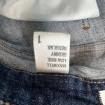 Eunina  Jeans 1 26 Maxwell Low Rise Skinny Blue Distressed Ripped Slim Denim Photo 6