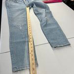 Madewell  Skinny Jeans Women 25 Blue Denim Cotton Button Fly High Rise Distressed Photo 3