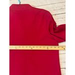 JM Collection  Size Large Red Cranberry Blazer Jacket Large Button Detail Photo 5