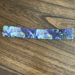 Lululemon New! Skinny Fly Away Tamer Floral multi color & White dot headband Photo 4