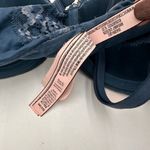 Victoria's Secret  Body By Victoria Lined Demi Blue Floral Lace Bra Size 34C Photo 5