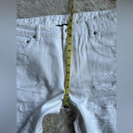 SER.O.YA Omar Optic White Distressed Boyfriend Jeans Relaxed Fit Size 28 Photo 7