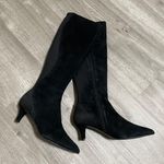 Black Suede Knee Photo 0