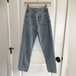 ZARA Authentic Denim Mom Jeans Acid Wash Size 0 Photo 2