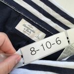 Abercrombie & Fitch Leggings Womens Large Blue Foldover Yoga Pant Vintage Y2K Photo 2