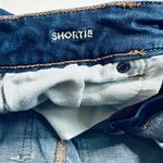 American Eagle  Super Stretch Dark Wash Shortie Denim Shorts Photo 3