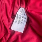 J.Crew  Ruched long-sleeve matte jersey top Dragon Fruit NWT L Photo 4