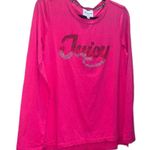 Juicy Couture • Pink Rhinestone “Juicy” Long Sleeve • Size Small Photo 6