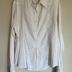 John Patrick Women's Large Button Down Off Photo 0