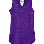 American Vintage Vintage USA Made Metallic Purple Shimmer A.K.A. Los Angeles Retro Sz M Tank Top Photo 1
