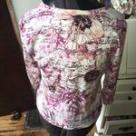 Chico's Chico’s 1 scoop neck floral knit blouse Photo 1