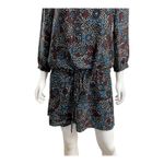 Rebecca Minkoff  Floral‎ Print Mini dress  Blue Short Casual Bohemian Chic Photo 6