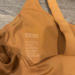 Girlfriend Collective Lou V-Back Sports Bra – Small – No Pads – Color Saddle Photo 2