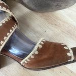 Tory Burch block suede heel Stappy sandals Photo 6