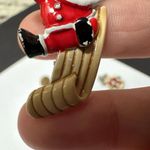 Christmas Holiday Brooch Pins Lot Of 5 Photo 5