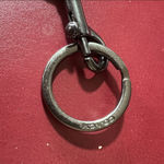 Coach  navy key fob valet key chain EUC (or never used)
$160 Photo 2