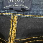 Talbots  Blue High Waist Straight Leg Jeans with Sleek Fit Photo 4