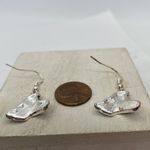 Witch Hat Enamel Halloween Earrings Black Yellow Silver Gray Photo 6