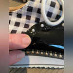 Torrid  Betsey Johnson Oxford Platform Rose Heart Plaid Shoes 7.5 Wide Photo 9