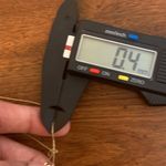 10k Gold Diamond Heart Necklace with 20" chain Photo 7