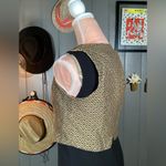 Gold Costume Vest Hook & Loop Closure Medium Photo 4