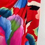 Farm Rio  X Anthropologie One Shoulder Floral Midi Dress Size XS   Photo 6