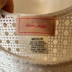 Love...Ady Love Ady White Mesh Sheer Mini White Dress Size M Photo 6