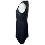 Theory Alinea Mod Stretch Leather Dress Lamb Wool Blend 8 Photo 4