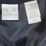 Emma James Vintage  by Liz Claiborne Black Midi Linen Blend Skirt Photo 4