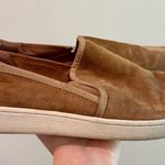 UGG  Cas Caramel Suede Leather Slip On Sneakers  Size 10 Photo 1