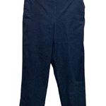 Alfred Dunner Embroidered Chambray Jacket and Pant Set Blue Size 8 Photo 7