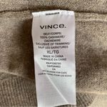 Vince Light Brown Cashmere V-Neck Sweater size XL Photo 7