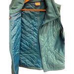 Columbia Bright Sky Blue Women's Quilted Puffer Vest w/ Full Zipper & Collar XL Photo 9