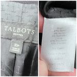 Talbots  Petite Black Tailored Blazer Jacket Size 10 Photo 2