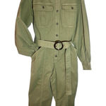 Banana Republic  Iguana Green Utility Jumpsuit Photo 0