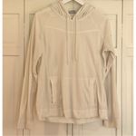 Columbia  white fleece hooded pouch front sweater large Photo 8