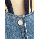 BLANK NYC  Varsity Jacket in Crash Course Womens Denim Jean Boyfriend Photo 7